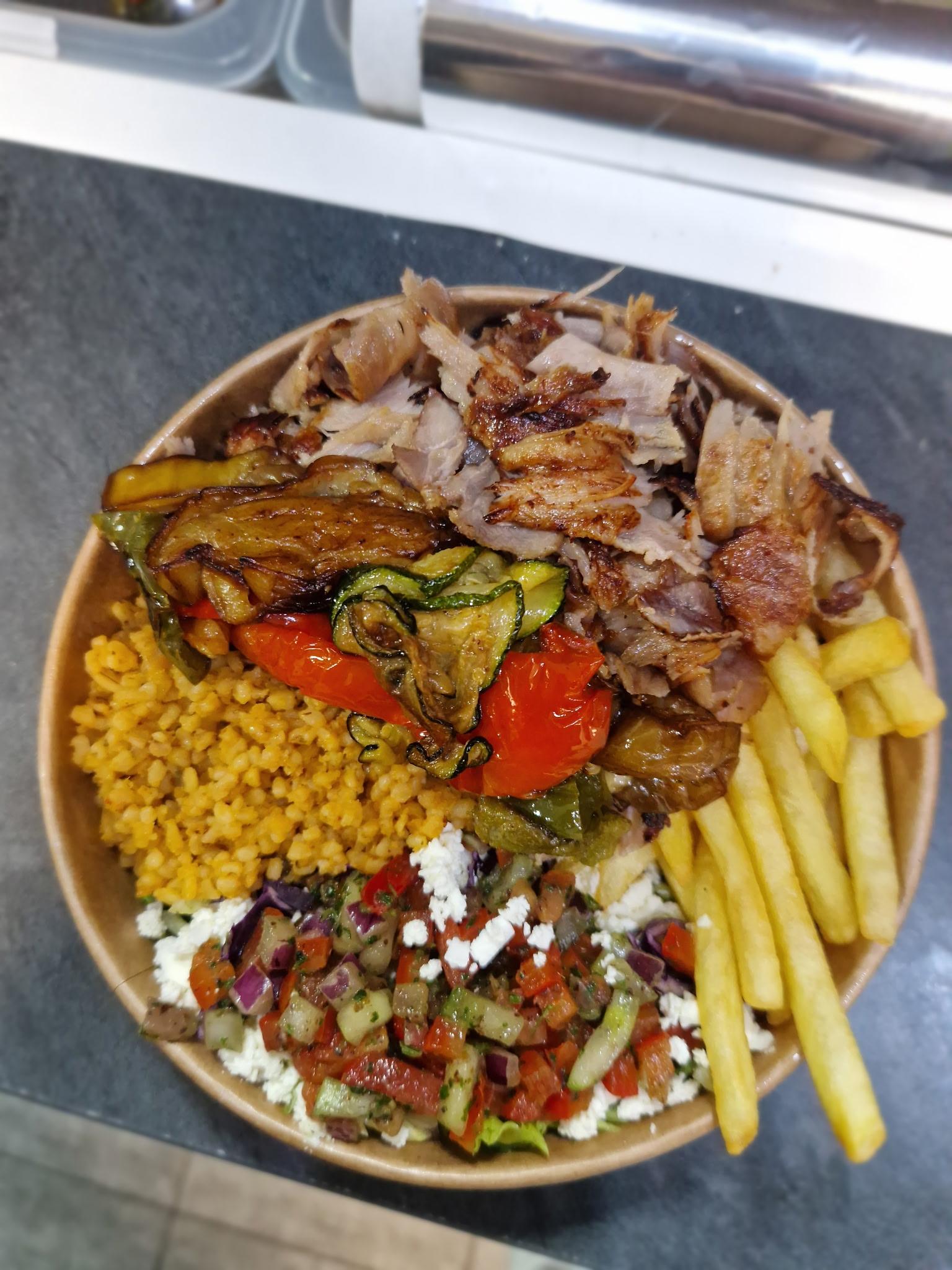 La viande grillée comme elle doit l'être.